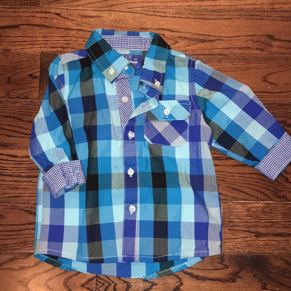 Beetle & Thread Blue Button Down